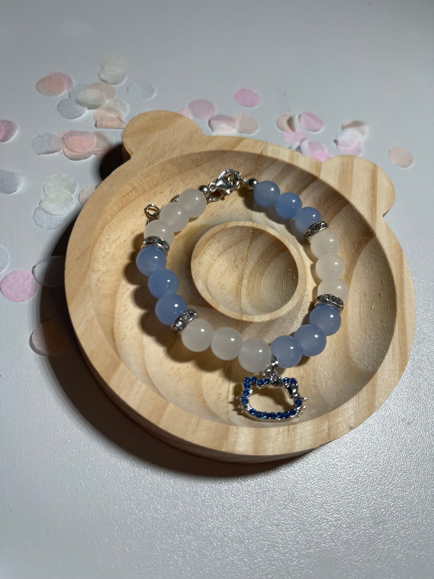 Hello Kitty Bracelet Blau