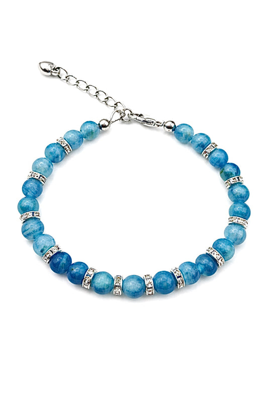 Apatit Perlenarmband