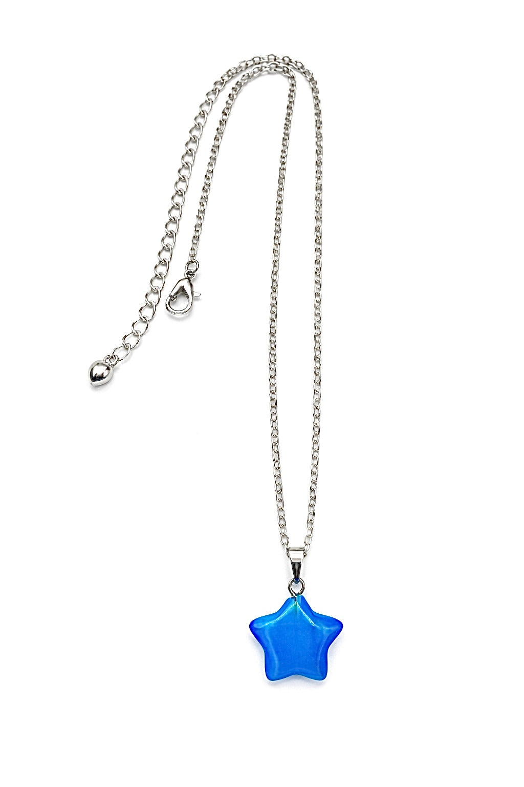 Aquamarin Star Kette