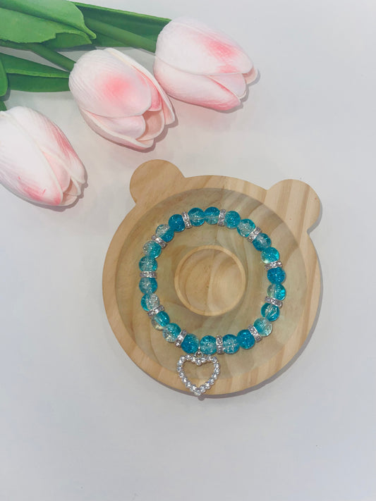 Loved Hearts Glasperlen Armband