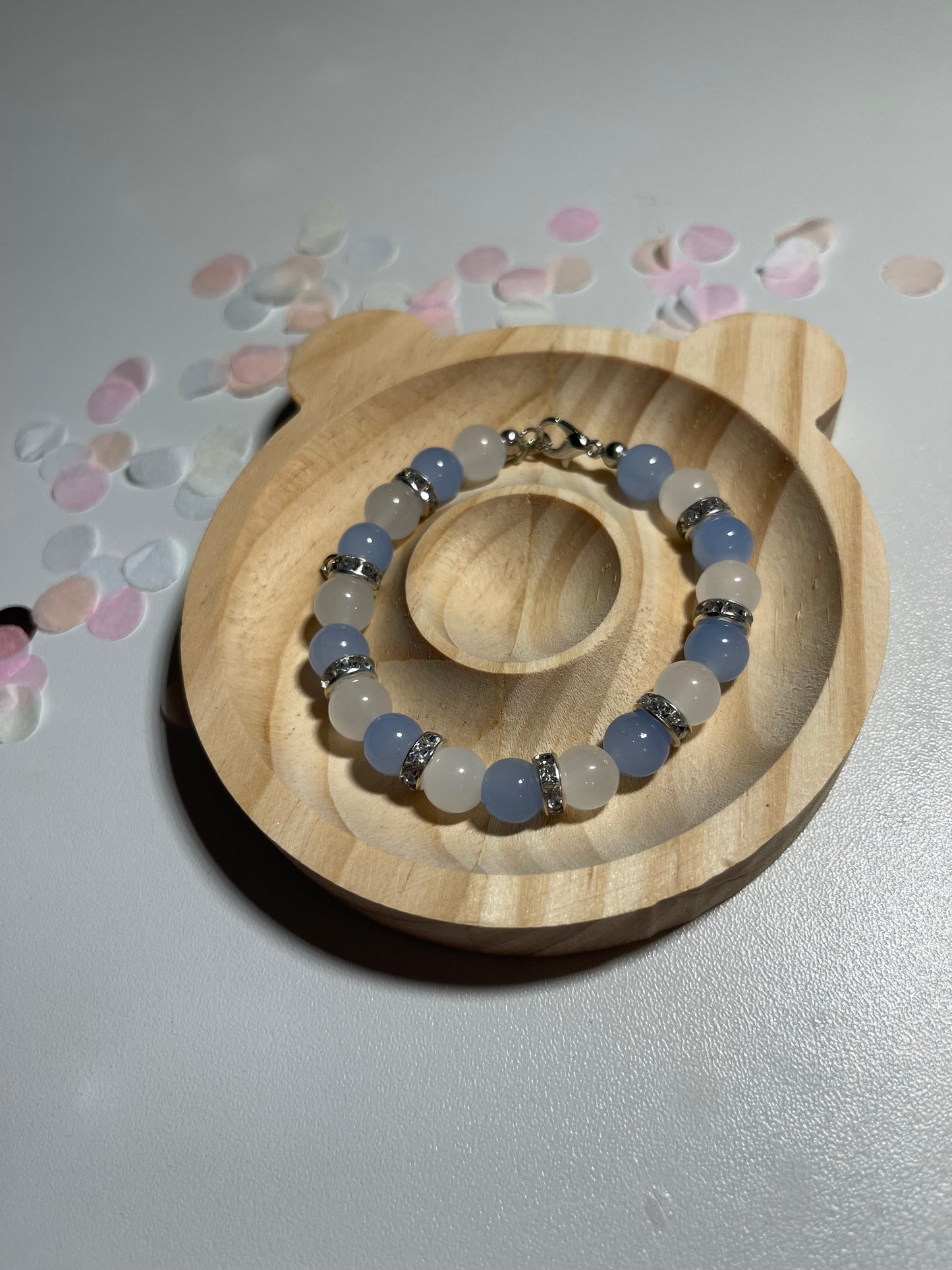 Glasperlen Traum Armband