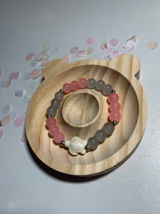 Glasperlen Schildkröten Armband
