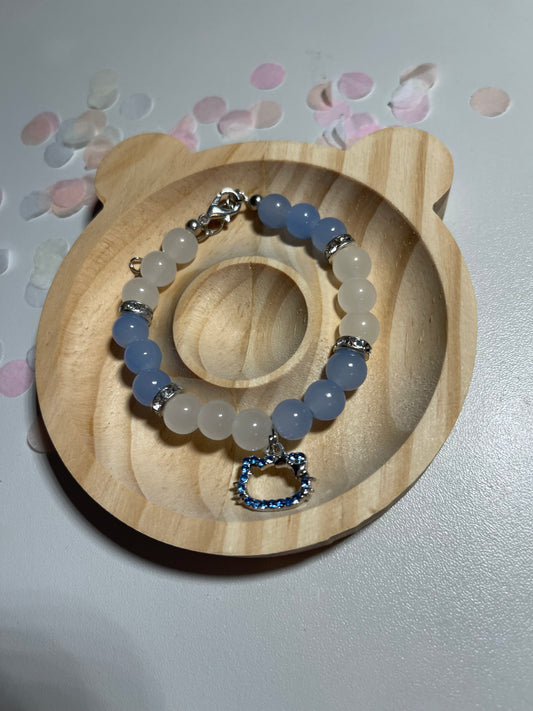 Hello Kitty Bracelet Blau