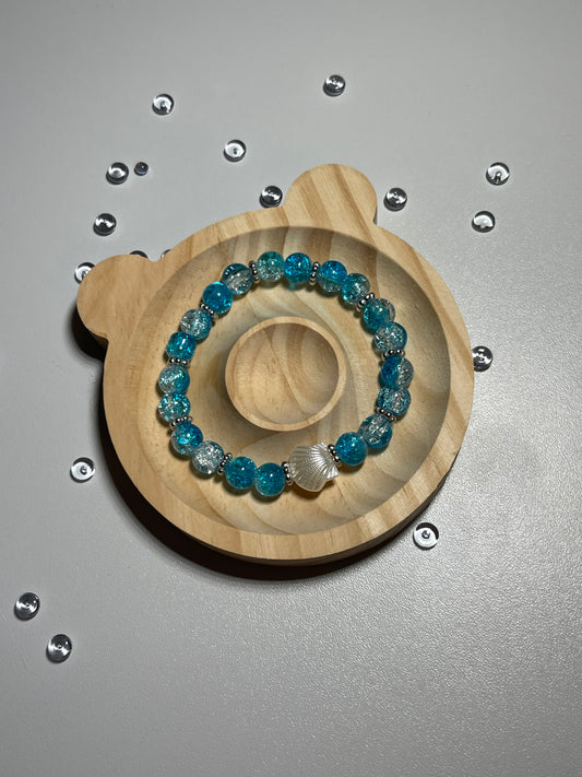 Glasperlen Ocean Armband