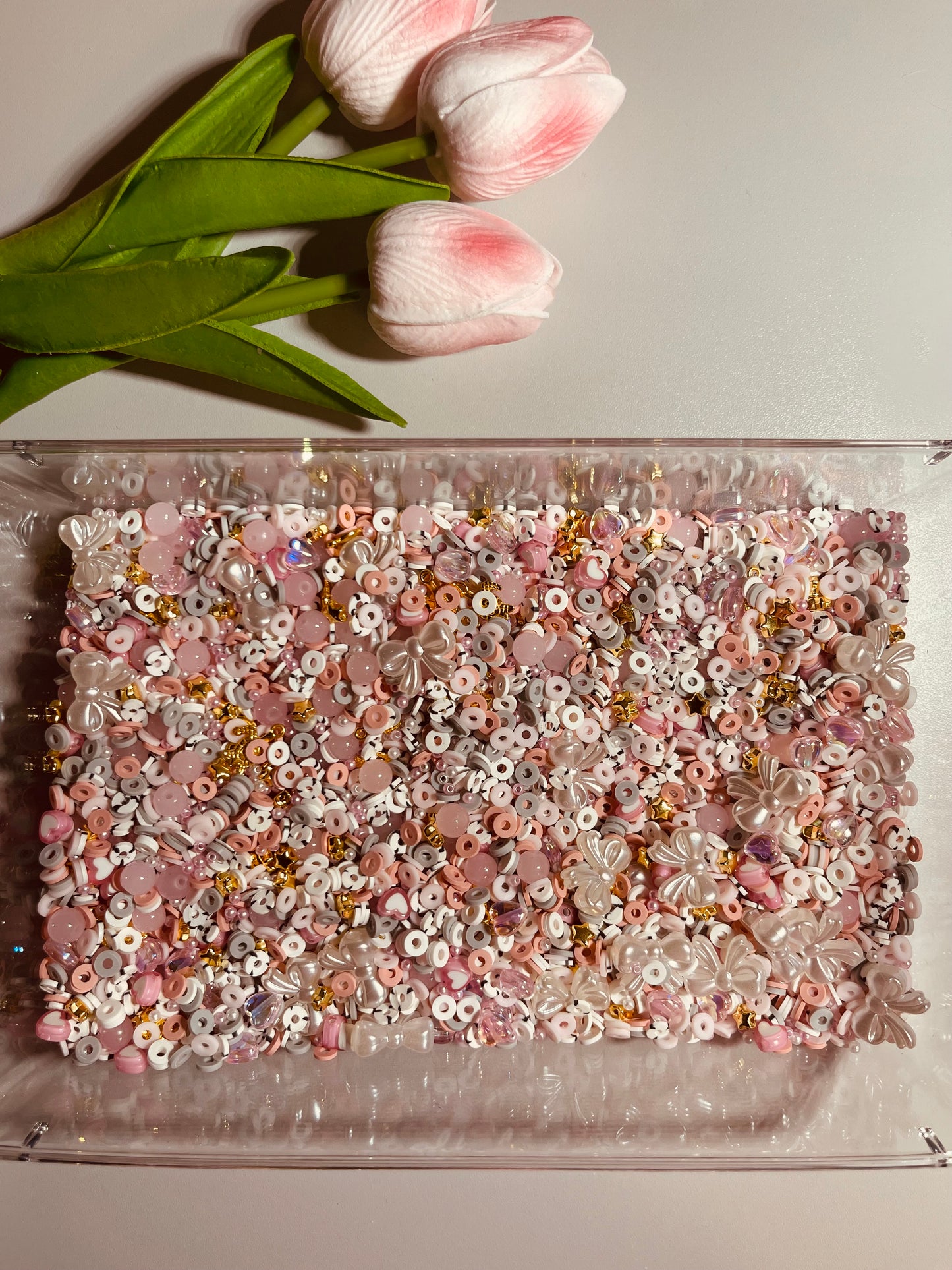 Aesthetic Pinky Perlenkonfetti