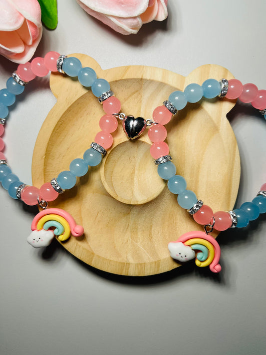 Regenbogenzauber BFF Armband